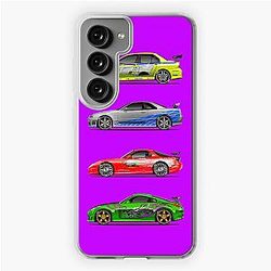 Fast and Furious movie cars!!!! Samsung Galaxy Soft Case
