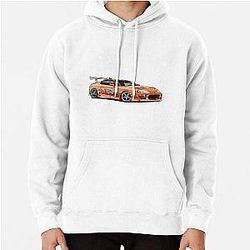 Fast and Furious Orange Supra Pullover Hoodie