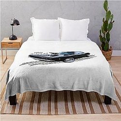 Dodge charger r/t - fast and furious Throw Blanket