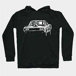 Toretto's Charger DTNK0901 Fast And Furious Hoodies