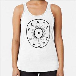 Plata O Plomo Fat Joe & Remy Ma Racerback Tank Top