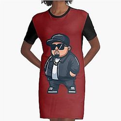Fat Joe Graphic T-Shirt Dress
