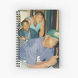 Diggin' In The Crates Crew - Big L, Lord Finesse, Diamond D & Fat Joe Spiral Notebook