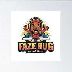 Faze Rug Merch Poster