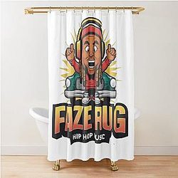 Faze Rug Merch Shower Curtain