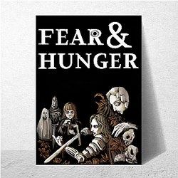 Fear and Hunger is an indie horror RPG Fear And Hunger Posters