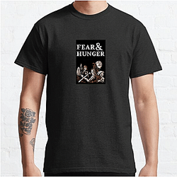 Fear and Hunger is an indie horror RPG Fear And Hunger T-Shirts