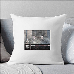 Fear and Hunger has a pixel art style Fear And Hunger Pillows Cover