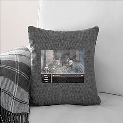 Fear and Hunger has a pixel art style Fear And Hunger Pillows Cover