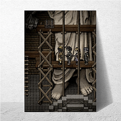 Fear and Hunger is known for its brutal gameplay Fear And Hunger Posters