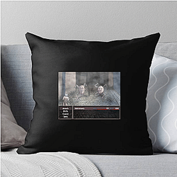 Fear and Hunger has a pixel art style Fear And Hunger Pillows Cover