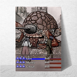 Fear and Hunger's combat is turn based Fear And Hunger Posters