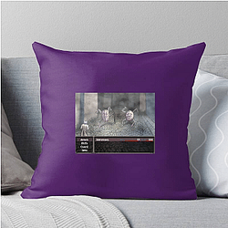 Fear and Hunger has a pixel art style Fear And Hunger Pillows Cover