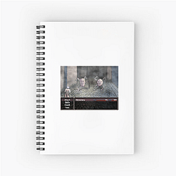 Fear and Hunger has a pixel art style Fear And Hunger Notebook