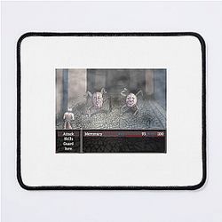 Fear and Hunger has a pixel art style Fear And Hunger Mouse Pads