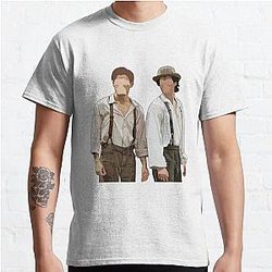 Vampire Diaries Merch - The Salvatore Brothers in 1864 Classic Vampire Diaries T-Shirt