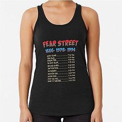 Fear Street Tank Tops - FEAR STREET Racerback Tank Top RB0309