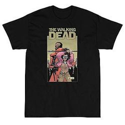 The Walking Dead Merch - Princess &amp; Mercer Graphic Black Classic T-Shirt