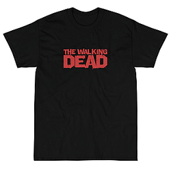 The Walking Dead Merch - Red Glitch Logo Classic T-Shirt