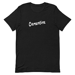 The Walking Dead Merch - Clementine Logo Black Classic T-Shirt