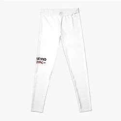 Fear Street Leggings - She Survived By Dying Quote Leggings RB0309