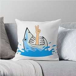 Fear Street Pillows - Fear Street Shark Throw Pillow RB0309