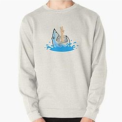 Fear Street Sweatshirts - Fear Street Shark Pullover Sweatshirt RB0309