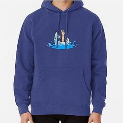 Fear Street Hoodies - Fear Street Shark Pullover Hoodie RB0309