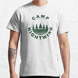 Fear Street T-Shirts - Fear Street 1978 Camp Nightwing logo Classic T-Shirt RB0309