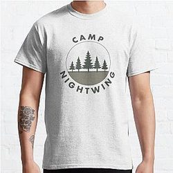 Fear Street T-Shirts - FEAR STREET Camp Nightwing Counselor  Classic T-Shirt RB0309