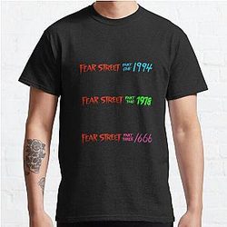 Fear Street T-Shirts - Fear Street logo 1 2 3 Classic T-Shirt RB0309