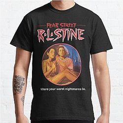 Fear Street T-Shirts - Fear Street Wrong Number Shirt  Classic T-Shirt RB0309