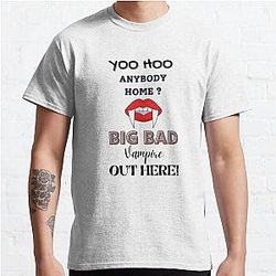 Vampire Diaries Merch - Damon Salvatore Quote Classic Vampire Diaries T-Shirt