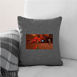 Fellowship's main characters are Frodo, Gandalf, and Aragorn Fellowship Pillows Cover