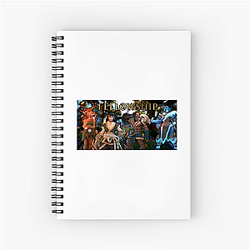 Fellowship is based on a fantasy novel series Fellowship Notebook