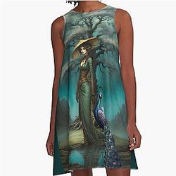 Fellow Travelers A-Line Dress