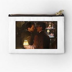 Hawk and Fellow Traveler Zipper Pouch