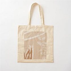 Fellow traveler's minimalism digital art Cotton tote bag