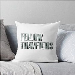 Fellow Travelers Throw Pillow