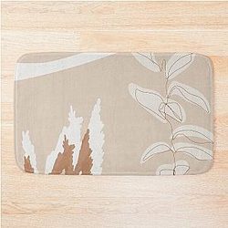 Fellow travelers digital art bath mat