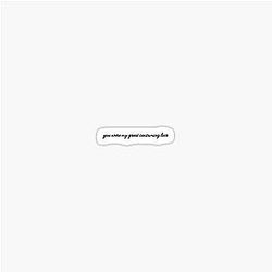 Fellow travelers on quote sticker