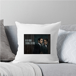 Fellow Travelers, Haunted Always Fellow Travelers Pillows Cover
