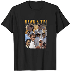 Hawk & Tim Retro Bootleg LA 1805 Fellow Travelers T-Shirts
