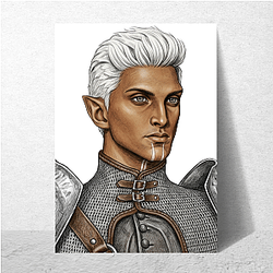 Fenris Slave Broken chains Fenris Posters