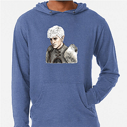 Fenris Blue Glowing marks Fenris Hoodies