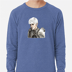 Fenris Blue Glowing marks Fenris Sweatshirts