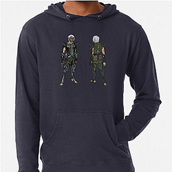 Fenris Brooding Silent strength Fenris Hoodies