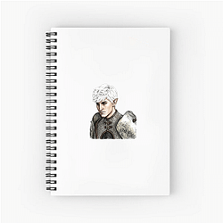 Fenris Blue Glowing marks Fenris Notebook