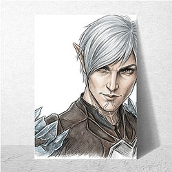 Fenris Elf Eluvian blood Fenris Posters