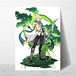 Fenris Warrior Fierce combatant Fenris Posters